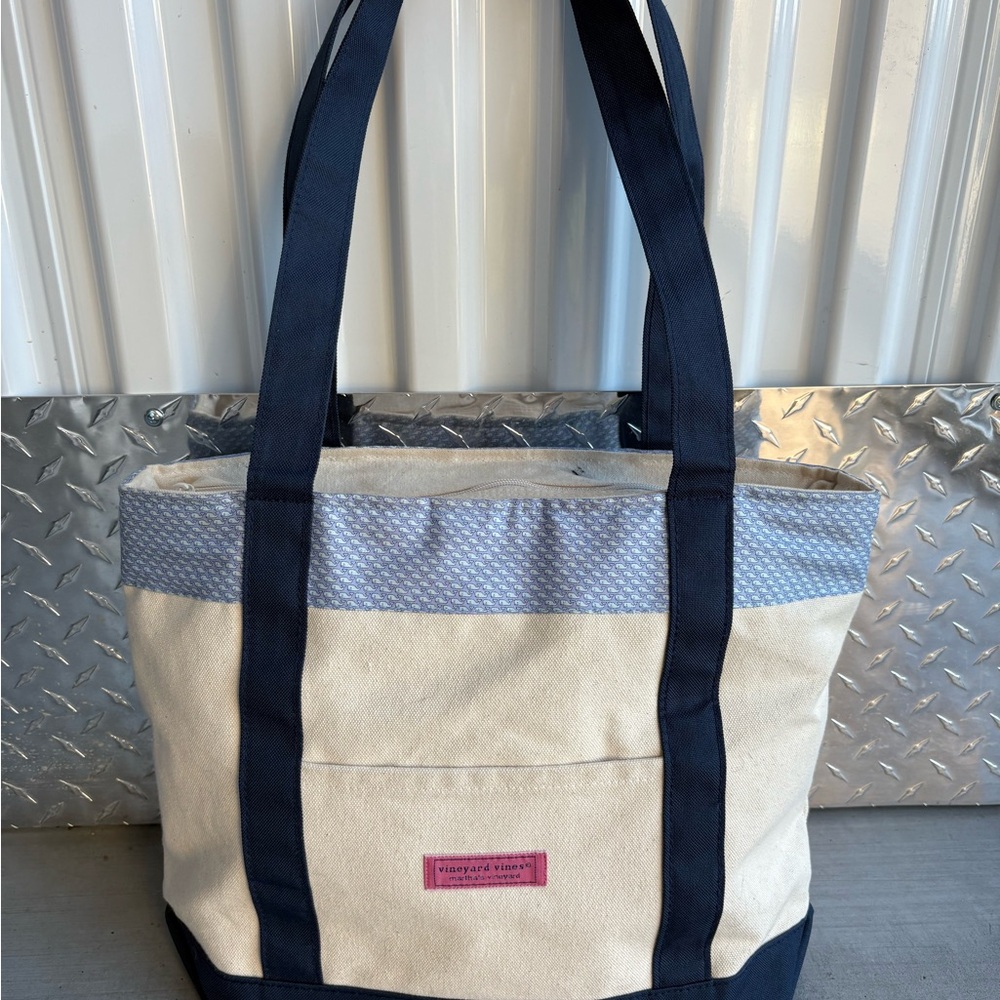 Vineyard Vines Beach Bag Heritage Canvas Tote